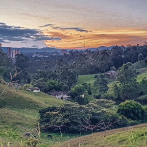 Atardecer en el campo