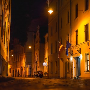 evening streets