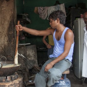 Kitchen preparing streetfood