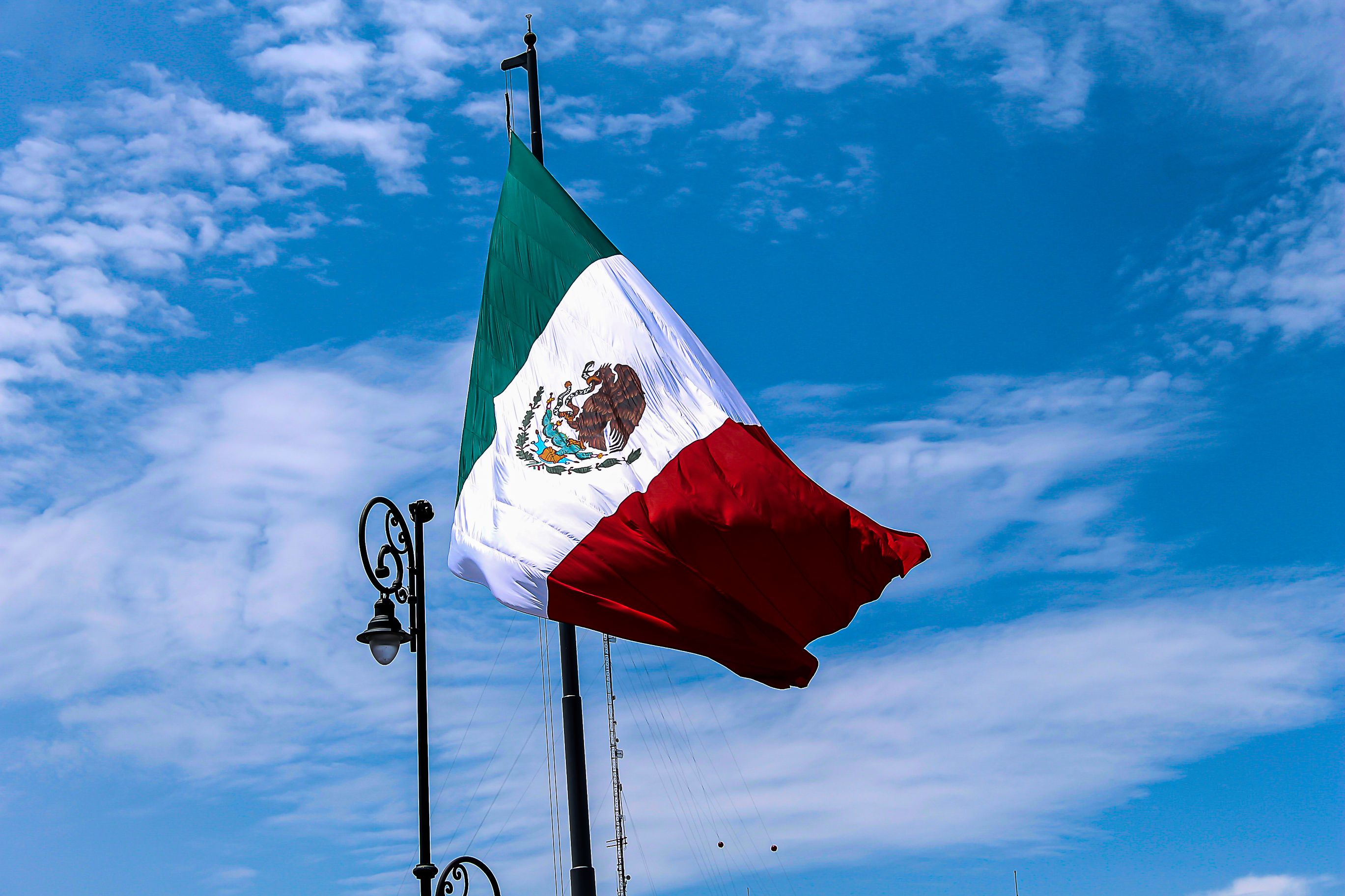 Bandera de México.