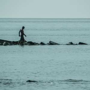 Walking on the river