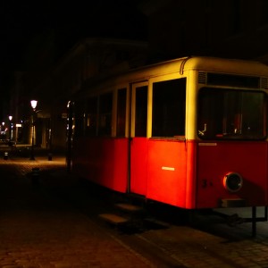 Old Town, old tram