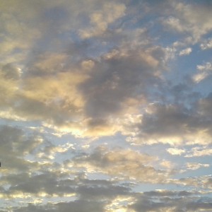 Morning sky.